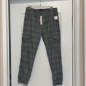 Plaid dress pants